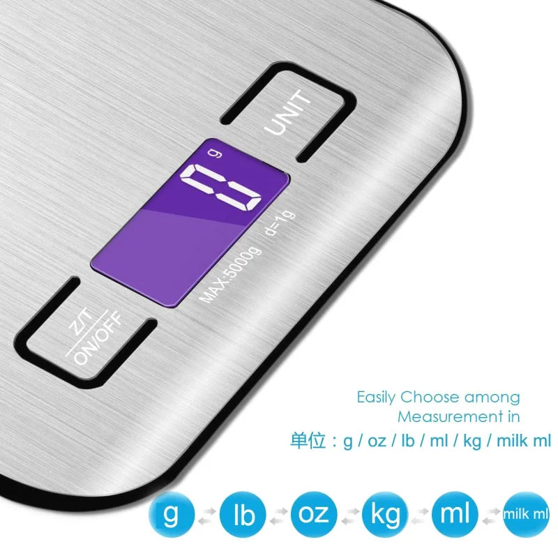 LCD 11lb/22lb  Digital Display Kitchen Weighing Scale