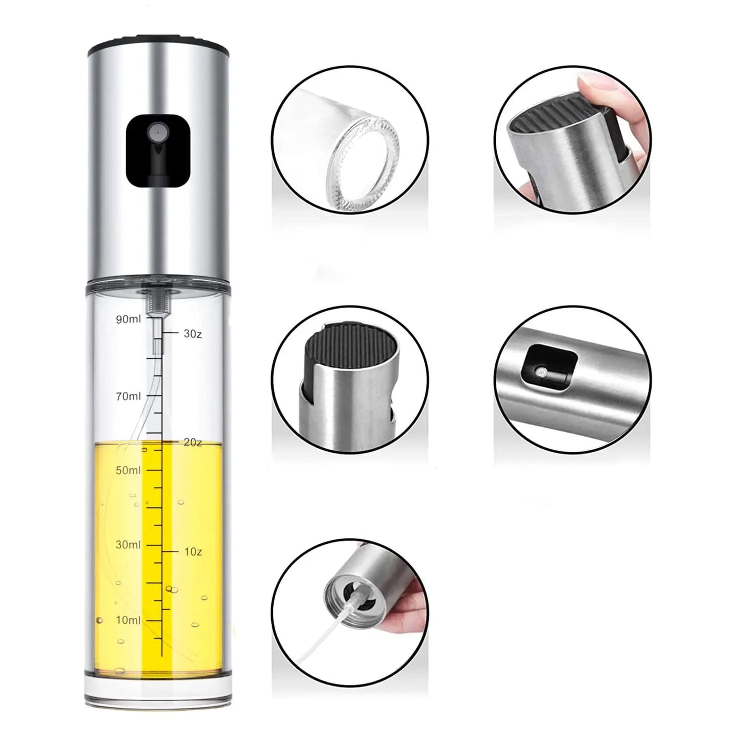 100ml Glass Oil Sprayer/Mister Bottle for Cooking